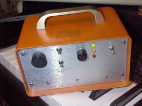 Preamp front panel